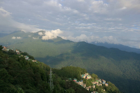 天空 阿尔卑斯山 山谷 风景 自然 旅游业 欧洲 高的 夏天