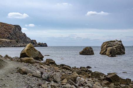 夏天 自然 地平线 泻湖 地形 海滨 放松 海景 海岸 美丽的