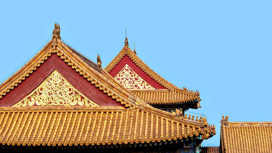 故宫的屋顶样式图片