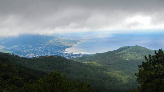 夏天 风景 山谷 海岸 旅游业 海洋 海滩 阳光 颜色 草地