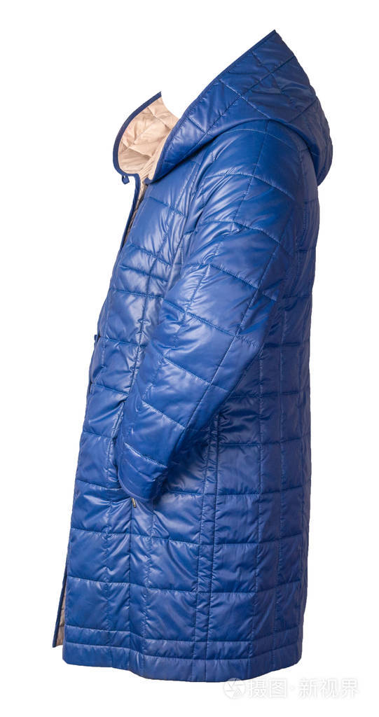 femalecoatwithahoodisolatedonawhitebackground