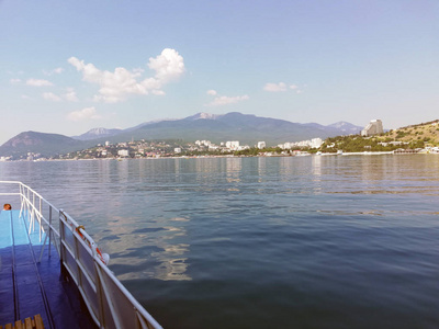 全景图 城市 天空 海岸 旅行 夏天 风景 海滩 海湾 意大利