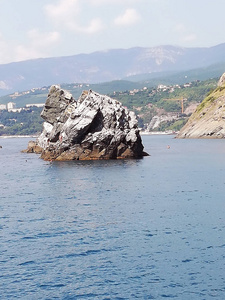 旅游业 自然 岩石 旅行 天空 海岸 地中海 海洋 海景