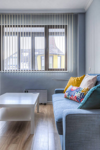 桌子 公寓 房子 窗口 地板 建筑学 扶手椅 家具 休息室