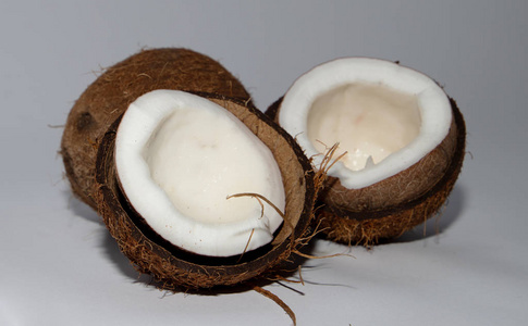 饮食 椰子肉 坚果 自然 维生素 特写镜头 椰子 可可豆