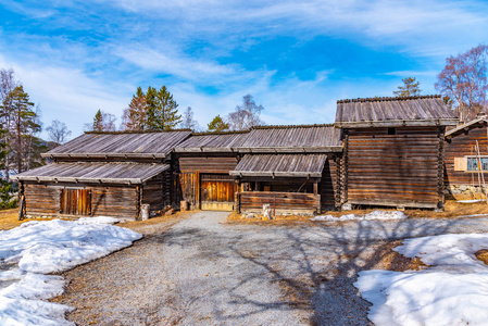 瑞典奥斯特松德Jamtli露天博物馆的乡村建筑实例