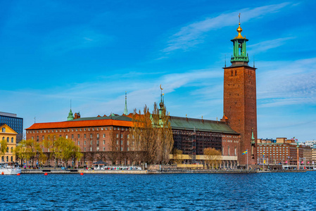 瑞典斯德哥尔摩市政厅景观图片