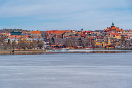 瑞典奥斯特松城市景观图片
