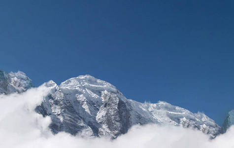 神奇的雪山