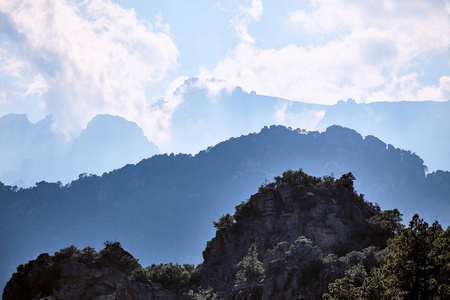 风景 天空 外部 迷人的 自然 旅游 丘陵 美女 旅游业