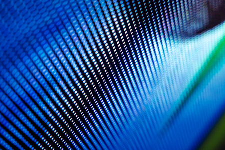 CloseUp LED blurred screen. LED soft focus background. abstract 