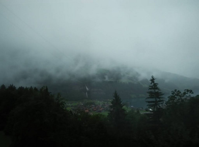 薄雾 小山 风景 自然 旅行 早晨 轮廓 森林 秋天 朦胧