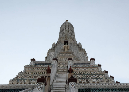 天空 佛教 雕塑 楼梯 吸引力 旅游业 佛教徒 寺庙 瓦特