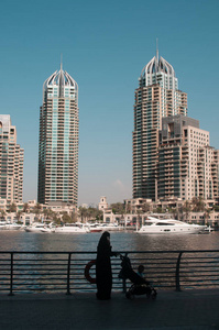 迪拜城市现代建筑图片