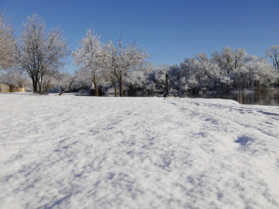 特写镜头 寒冷的 雨夹雪 风景 纹理 自然 季节 美国