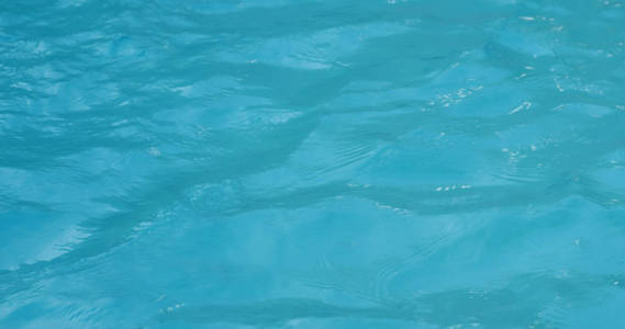 Swimming pool water wave in blue color 