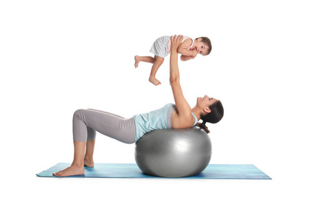 时间 宝贝 女人 运动 健康 男孩 小孩 瑜伽 妈妈 锻炼