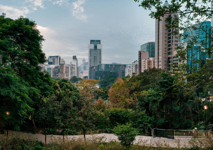 场景 瓷器 公园 自然 闲逛 建筑 天际线 亚洲 市中心