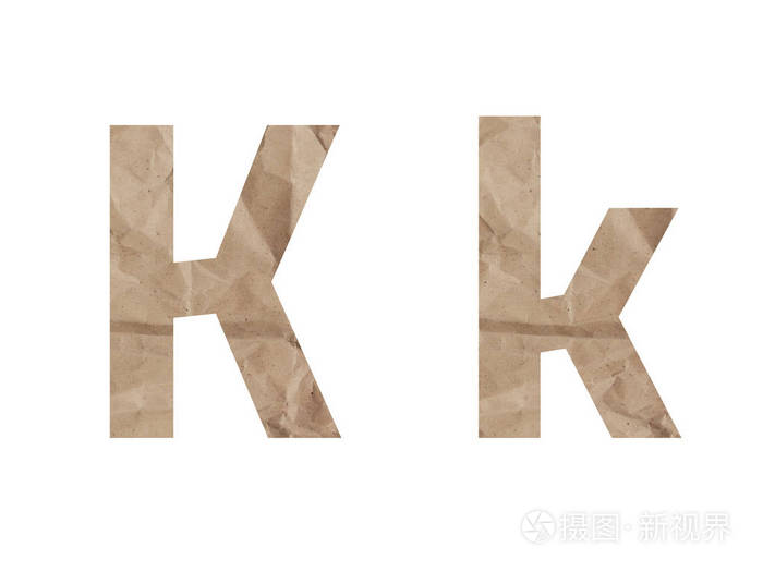包装纸起皱有质感效果,折痕裂纹擦伤.隔离纸大写小写字母语言