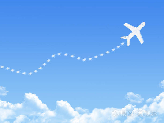 云状飞机飞机航线