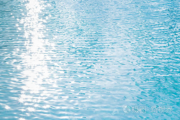 水背景纯水水面蓝色海洋色风景