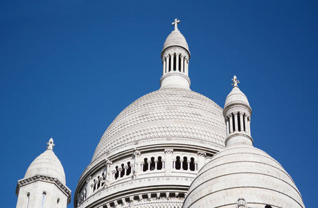 巴黎圣心大教堂的圆顶屋顶