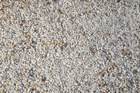 褐色砾石的纹理.照片