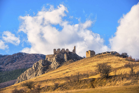 城堡 地标 小山 天空 要塞 达拉斯 旅游业 欧洲 纪念碑