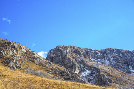 喜马拉雅山脉 欧洲 徒步旅行 公园 小山 全景图 秋天 自然