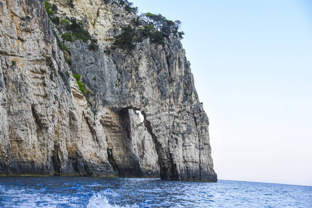 旅行 天空 假期 放松 夏天 海景 海洋 海湾 自然 岩石