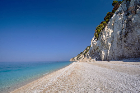 悬崖 希腊 天空 海滩 莱夫卡达 希腊语 岩石 海岸 欧洲