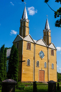 小教堂 教堂 遗产 夏天 旅游业 欧洲 基督教 圣徒 村庄