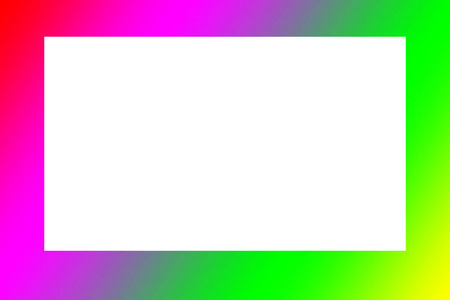 彩虹色Foro框架，适合用作图形资源