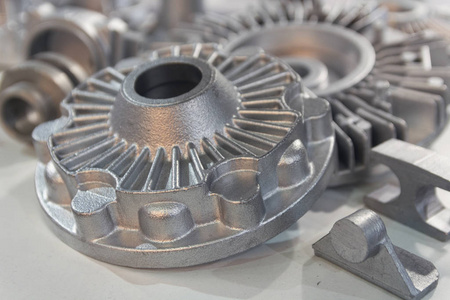 金属制品铸造技术特写.工业照片