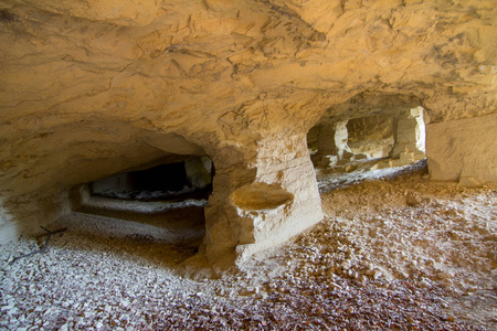 隧道 洞穴 被遗弃 行业 被遗弃的 石灰石