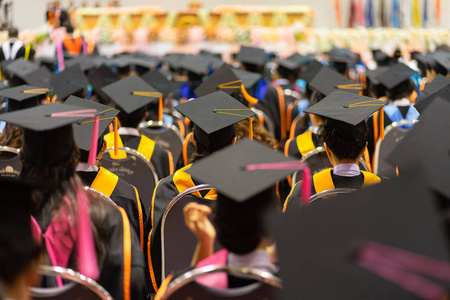 大学 帽子 知识 教育 人群 高的 轮廓 未来 毕业生 祝贺你