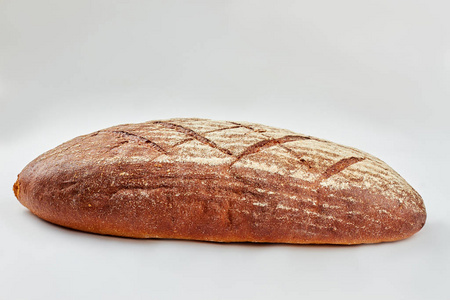 白底面包。