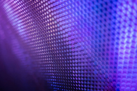 CloseUp LED blurred screen. LED soft focus background. abstract 