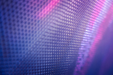 CloseUp LED blurred screen. LED soft focus background. abstract 