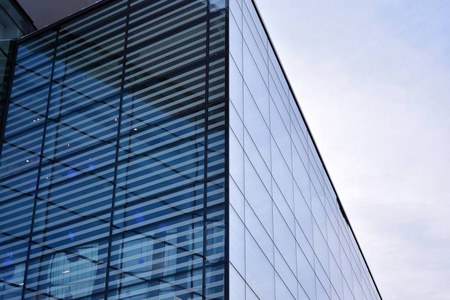 几何学 高的 金属 建筑设计 城市 商业 摩天大楼 玻璃