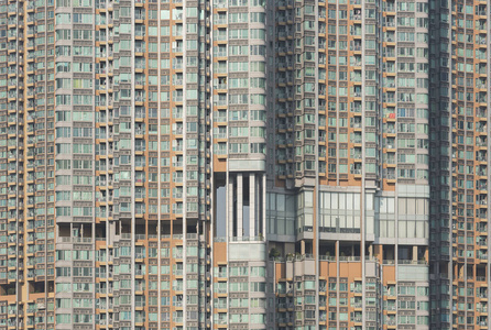 高香香港市高层住宅建筑外观照片