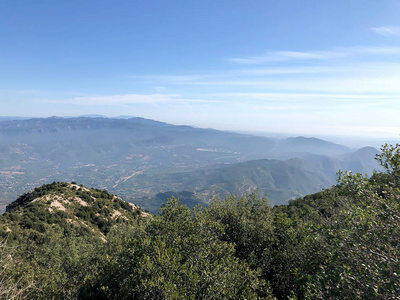 自然 小山 美女 森林 风景 全景图 山谷 环境 旅行 旅游业