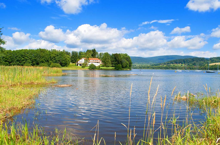 利普诺湖风景照片
