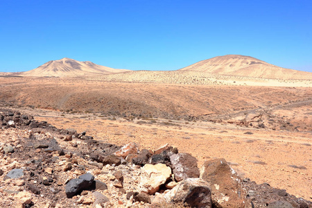 小山 风景 公园 沙漠 全景 自然 旅行 岩石 夏天 美丽的
