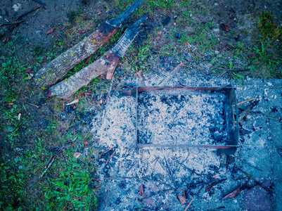 木炭和烧烤图片