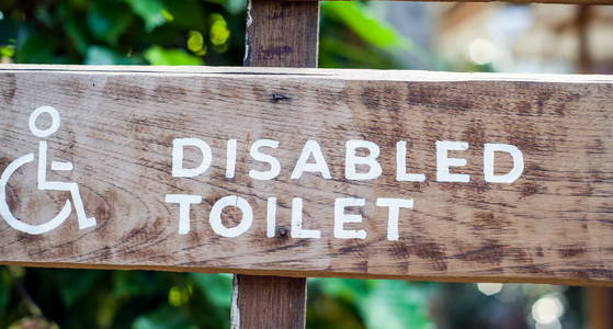 残疾人厕所标志图片