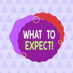 显示预期内容的文本符号.