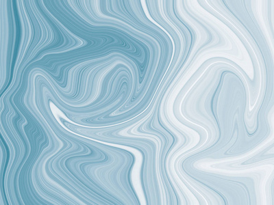 蓝色液体抽象条纹自由流动的形状与弯曲的开关照片