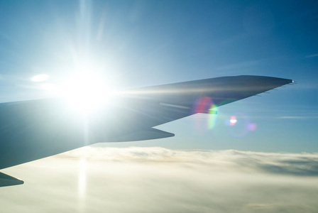 天堂 假日 运输 航空航天 旅行 云景 飞机 假期 天空