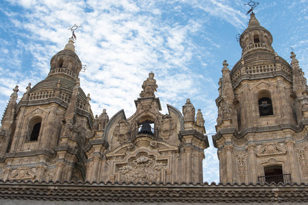 西班牙 古老的 城市 欧洲 萨拉曼卡 大教堂 旅游业 宗教